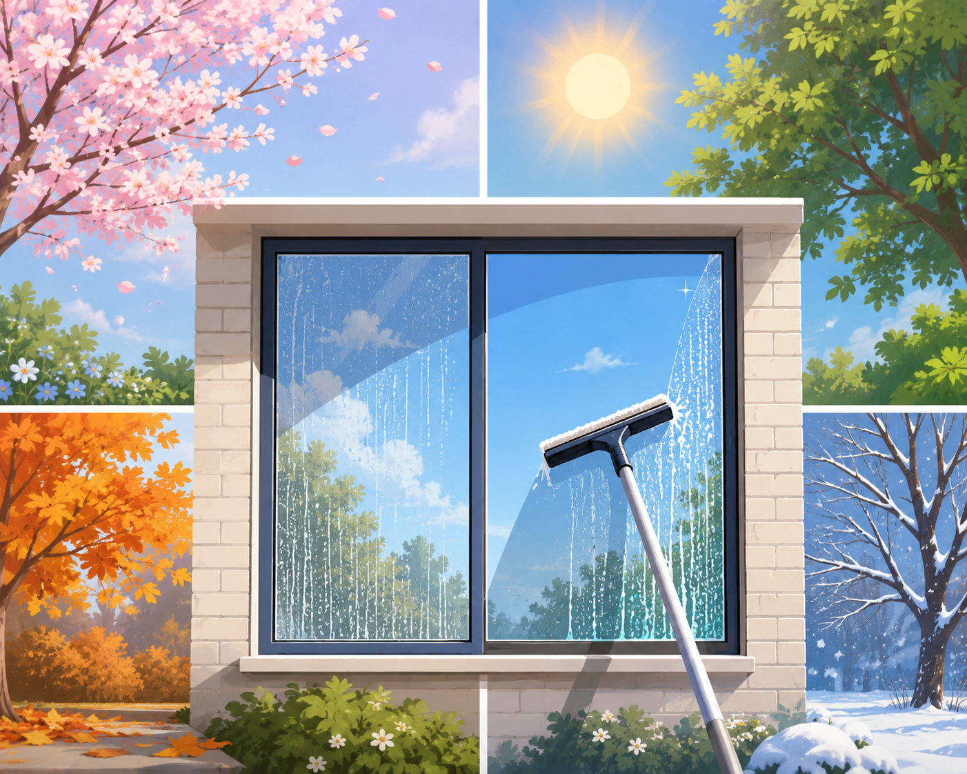 Best Time of Year for Window Cleaning in DFW